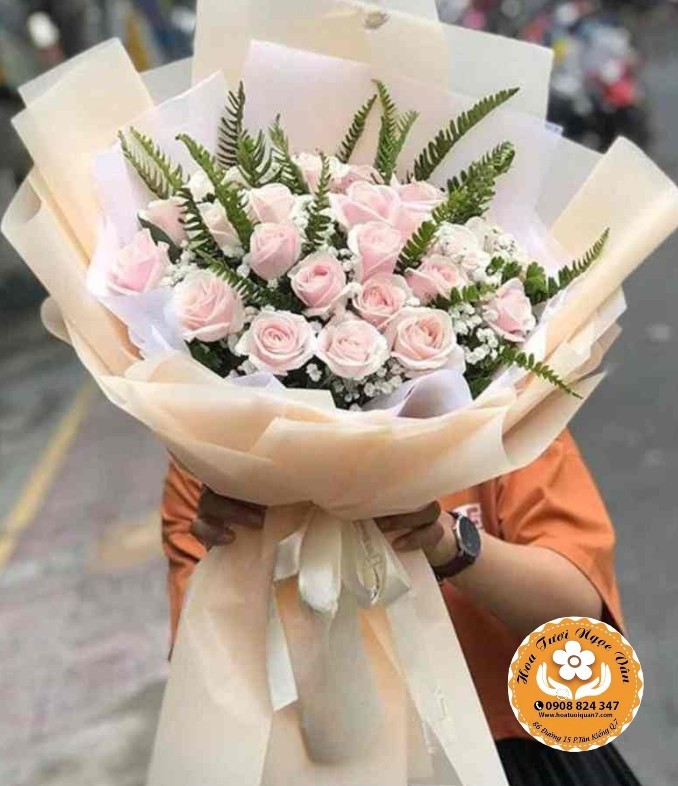 Bó Hoa Hồng "Tình Thơ Ngọt Ngào"