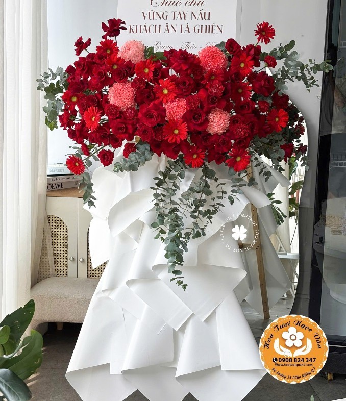 Kệ Hoa Chúc Mừng "Ngọn Lửa Đam Mê"