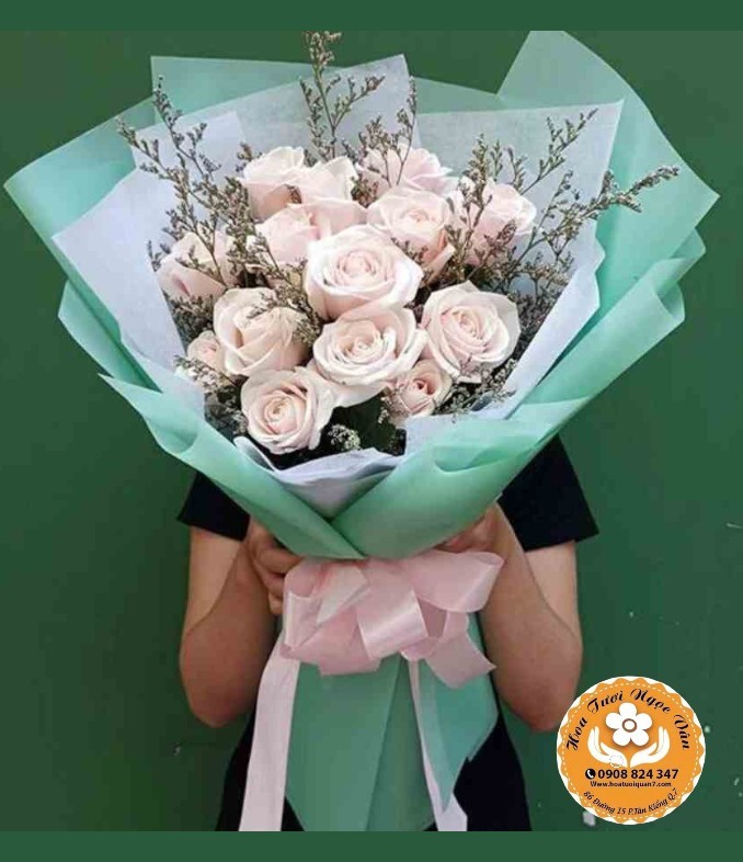 Bó Hoa Tinh Khôi Sương Mai