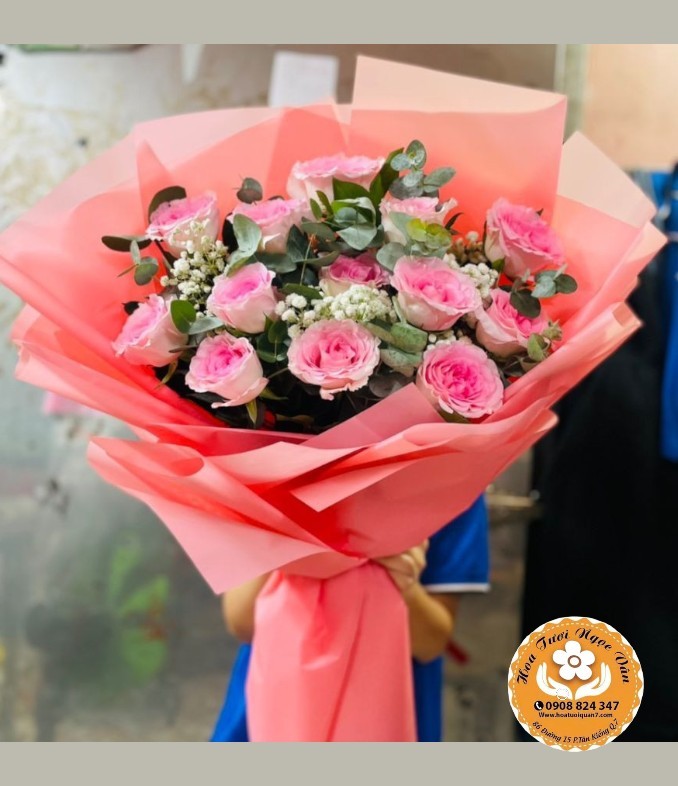 Bó Hoa Mừng Ngày Yêu Thương