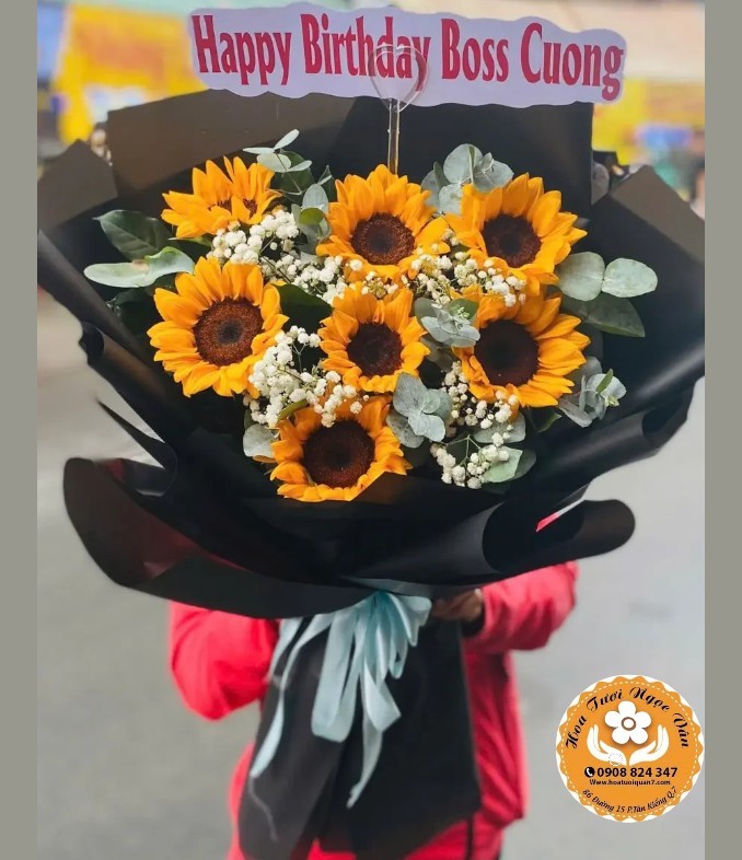 Bó Hoa Sinh Nhật Vầng Thái Dương